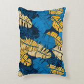 Seamless pattern with hand drawn tropical leaves.  アクセントクッション (正面(垂直))
