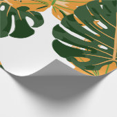 Seamless Pattern with Hawaiian Rainforest. Retro C ラッピングペーパー (角)