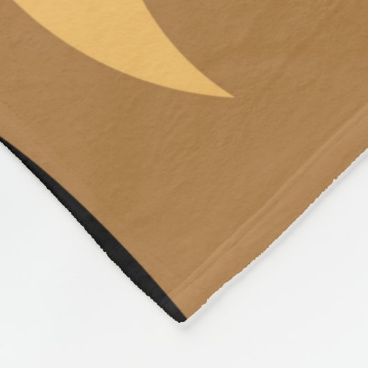 seamless pattern with magical elements フリースブランケット (角)