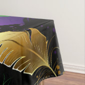 Seamless Pattern with Mardi Gras feathers テーブルクロス (インサイチュ)