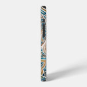 Seamless pattern with multicolor Paisley print. Ha iPhoneケース (左側面)