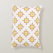 Seamless pattern with squares Abstract background  アクセントクッション (裏面(縦))