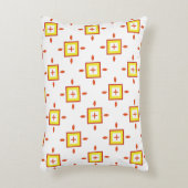 Seamless pattern with squares Abstract background  アクセントクッション (正面(垂直))