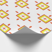 Seamless pattern with squares Abstract background ラッピングペーパー (角)