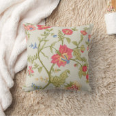 Seamless pattern with stylized ornamental flowers  クッション (ブランケット)