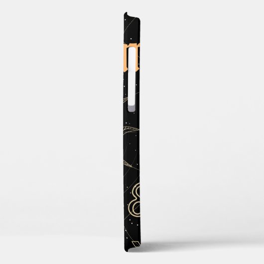 Seamless pattern with the Horoscope circle with Zo Case-Mate iPhoneケース (裏面 / 左)