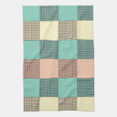 Seamless plaid pattern   キッチンタオル (縦)