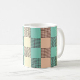 Seamless plaid pattern   コーヒーマグカップ