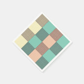 Seamless plaid pattern   スタンダードカクテルナプキン (角)