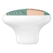 Seamless plaid pattern   セラミックノブ (側面)