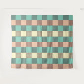 Seamless plaid pattern   タペストリー (正面(横))