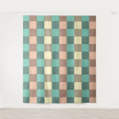 Seamless plaid pattern   タペストリー (正面)