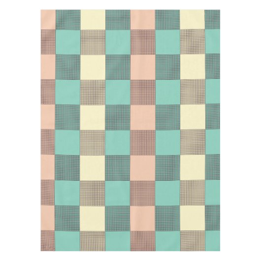 Seamless plaid pattern   テーブルクロス (正面)