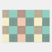 Seamless plaid pattern   ラッピングペーパーシート (正面)