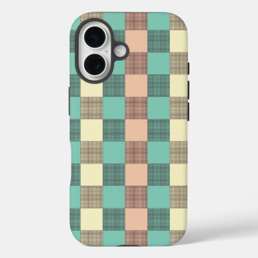 Seamless plaid pattern   Case-Mate iPhoneケース (裏面)