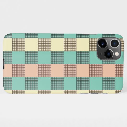 Seamless plaid pattern   iPhoneケース (裏面横)