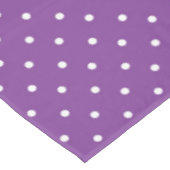 Seamless purple background polka dot pattern  テーブルクロス (アングル)