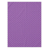 Seamless purple background polka dot pattern  テーブルクロス (正面)