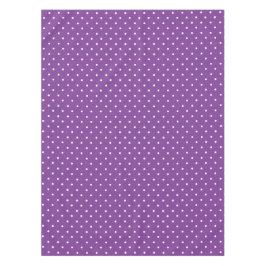 Seamless purple background polka dot pattern  テーブルクロス