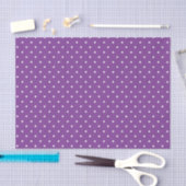 Seamless purple background polka dot pattern  薄葉紙 (クラフト)
