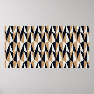 seamless retro pattern ポスター