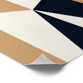 seamless retro pattern ポスター (角)