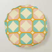 Seamless retro pattern with rounded squares ラウンドクッション (裏面)