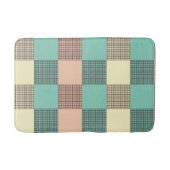 Seamless retro pattern with rounded squares bath m バスマット (正面)