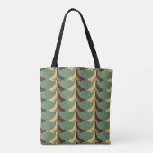 Seamless retro pattern with vertical elements. abs トートバッグ (裏面)