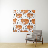 Seamless scandinavian pattern. kids background wit タペストリー (インサイチュ)