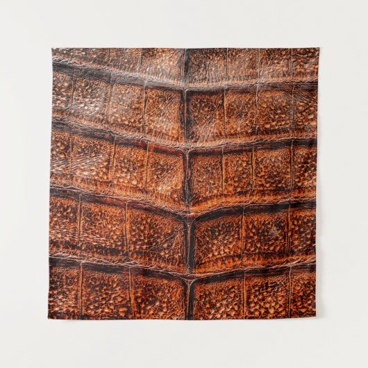 Seamless snake skin texture. Fashion tropical rept タペストリー (正面)