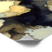 Seamless Speckled Crystalline Fabric Pattern ポスター (角)