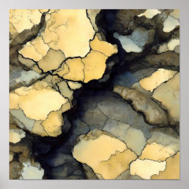 Seamless Speckled Crystalline Fabric Pattern ポスター