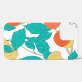 Seamless texture with fruits and leafs Case-Mate iPhoneケース (裏面 (横))