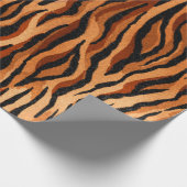seamless tiger skin pattern. hand drawn ラッピングペーパー (角)
