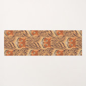 Seamless tiger stripe pattern ヨガマット (裏面(横))