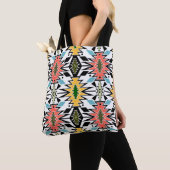 Seamless tribal african ornamental pattern backgro トートバッグ (クローズアップ)