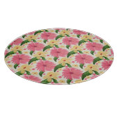 Seamless tropical floral pattern  カッティングボード (角)