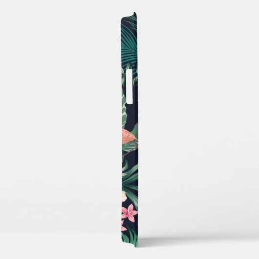  seamless tropical pattern with lush foliage, flow Case-Mate iPhoneケース (裏面 / 右)