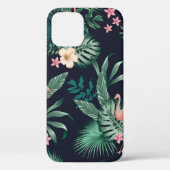  seamless tropical pattern with lush foliage, flow Case-Mate iPhoneケース (裏面)