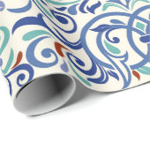 Seamless turkish colorful pattern. Endless pattern ラッピングペーパー (ロールコーナー)