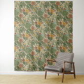 Seamless vintage botanical pattern  タペストリー (インサイチュ)