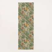 Seamless vintage botanical pattern  ヨガマット (裏面)