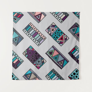 Seamless vintage pattern. geometrical background w タペストリー