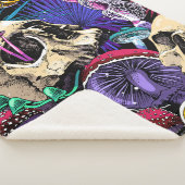 Seamless wallpaper pattern. Bright Magic Psychedel シェルパブランケット (3/4)