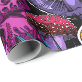 Seamless wallpaper pattern. Bright Magic Psychedel ラッピングペーパー (ロールコーナー)