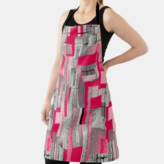 seamless watercolour digital patchwork pattern エプロン (インサイチュ)