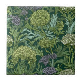 Seamless William Morris style floral pattern タイル (正面)