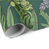 Seamless William Morris style floral pattern ラッピングペーパー (ロールコーナー)