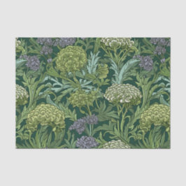 Seamless William Morris style floral pattern 薄葉紙